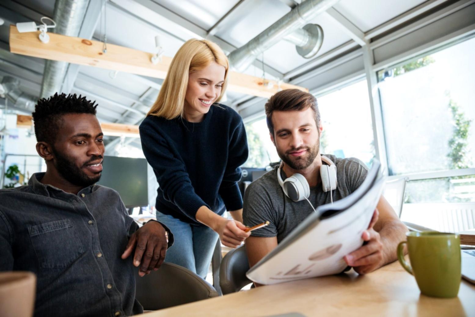 Consultation financière avec documents professionnels